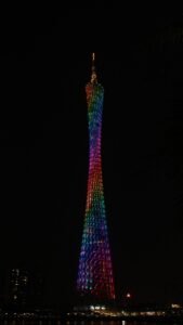 canton tower, china, canton, lit, canton tower, canton tower, canton tower, canton tower, canton tower